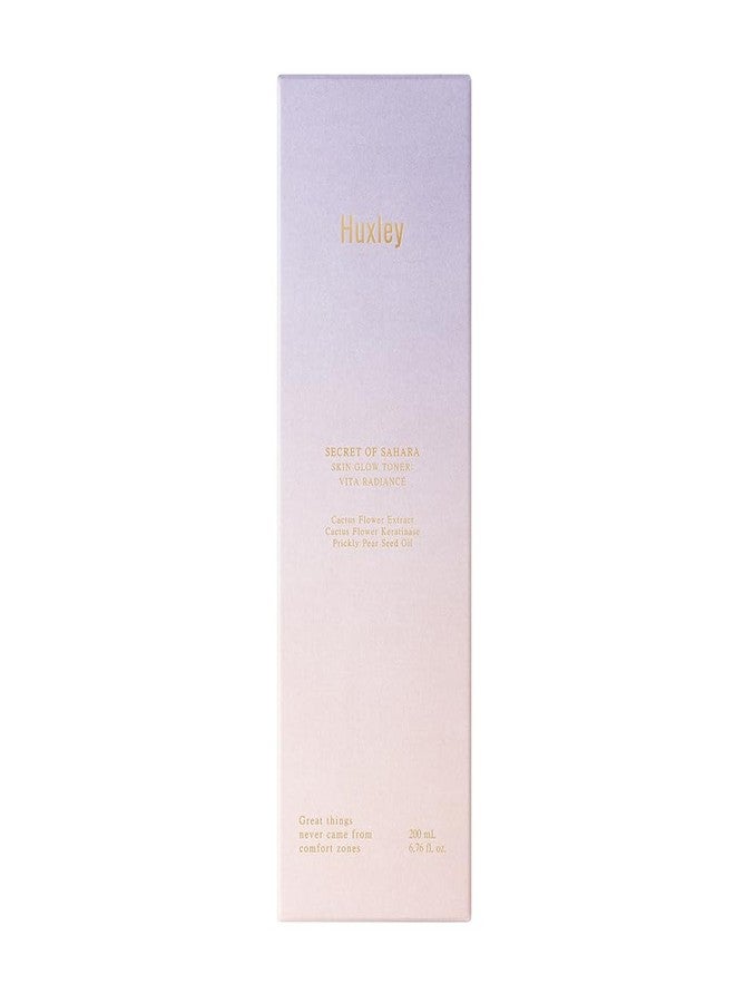 Huxley Secret of Sahara Skin Glow Toner Vita Radiance, Dual-Phase Hydrating Korean Toner, 2% Niacinamide Face Toner, Korean Skincare Toner for Dewy Glow, Glass Skin Finish | 200ml / 6.76 fl. oz. - Image 2